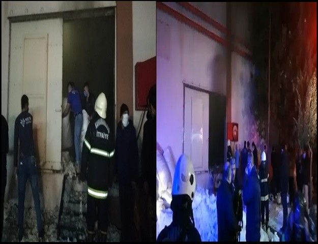 Kahramanmaraş’ta Tekstil Fabrikasında Yangın