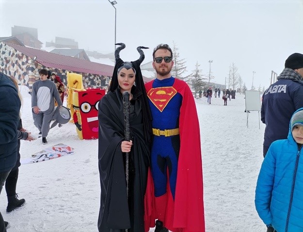 Süper Kahramanlardan Kahramanmaraş’ta Kızak Yarışması