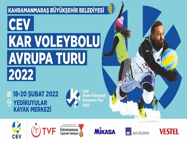 Kar Voleybolu Avrupa Turu Yedikuyular’da