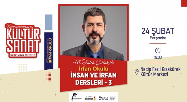 Yazar Çıtlak’la ‘İnsan ve İrfan Dersleri’