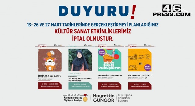 4 Program İleri Tarihe Ertelendi