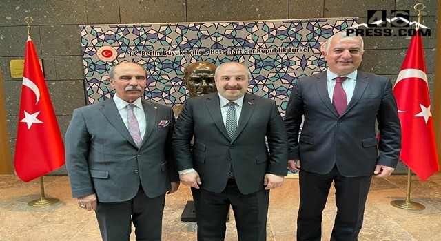 Başkan Balcıoğlu, Bakan Varank’la yatırımları değerlendirdi