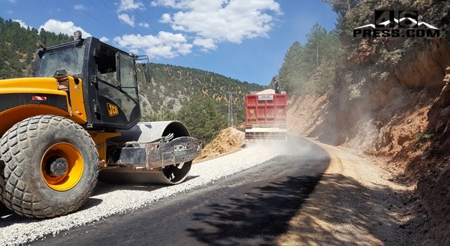 Kazandere – Kaleboynu Grup Yolu Büyükşehir’le Yenilendi