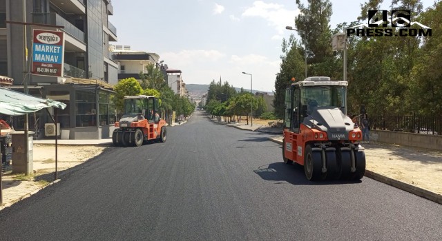Mehmet Özdal Caddesi Büyükşehir’le Yenilendi