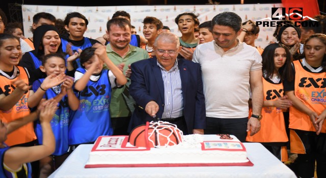 Onikişubat Belediyesi’nden 90 takım, 270 sporcuyla muhteşem Streetball Turnuvası