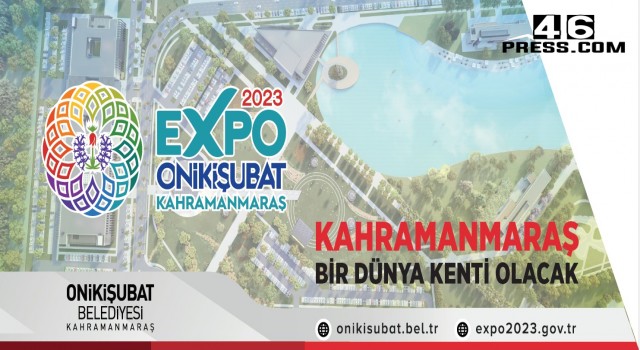 Onikişubat Belediyesi’nin yeni araçlarında dikkat çeken EXPO 2023 vurgusu