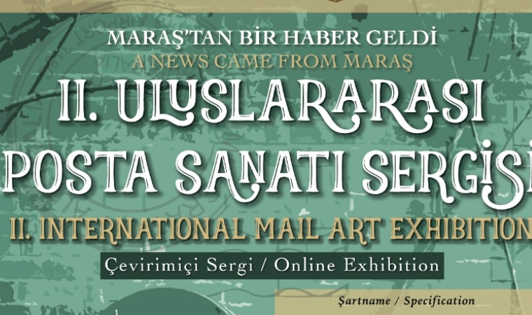 2. Uluslararası Çevrimiçi Posta Sanatı Sergisi Düzenlenecek