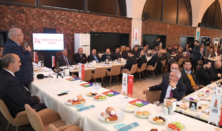 Başkan Mahçiçek; Öğretmenlerimiz geleceğimizin mimarıdır