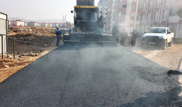 Büyükşehir Afşin’de Ulaşım Yatırımlarını Sürdürüyor