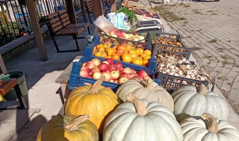 Kocaeli İzmit’te çiftçilerin üretici pazarı ilgisi