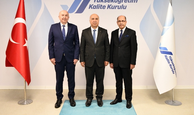 Rektör Yasım, YÖKAK Başkanı Prof. Dr. Muhsin Kar’ı Ziyaret Etti