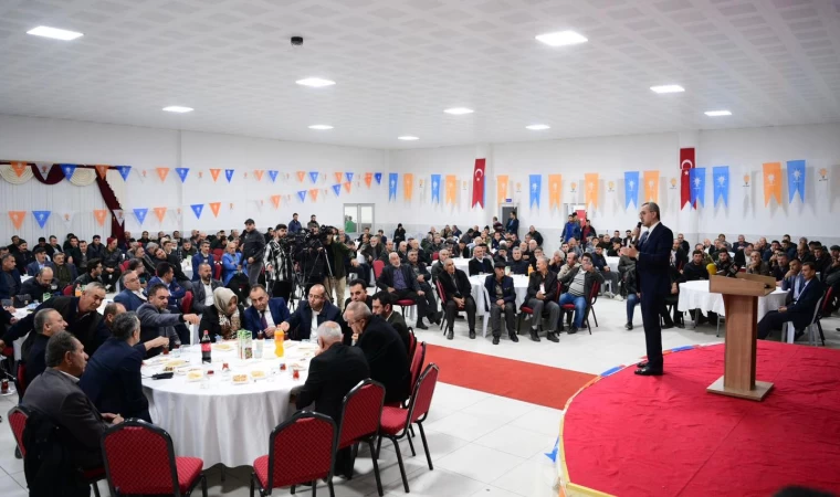 Ak Parti Çağlayancerit teşkilatı vefa programında bir araya geldi