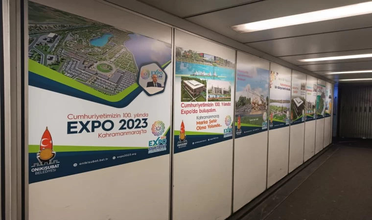 Havalimanlarında EXPO 2023 Onikişubat ve Kahramanmaraş rüzgârı