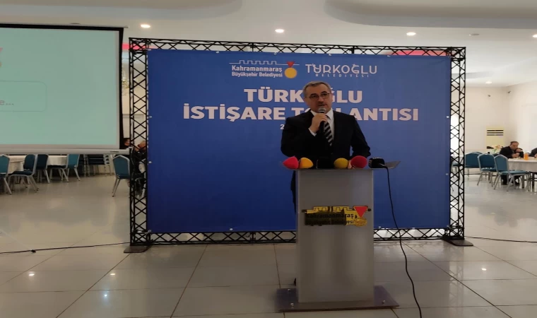 Başkan Güngör, Türkoğlu’nda muhtarlarla bir araya geldi