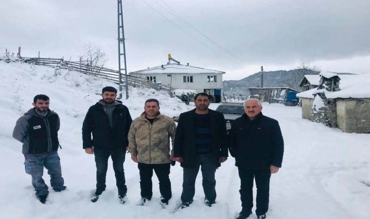 Başkan Doğan, Andırın’da kapalı yol yok