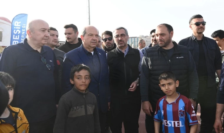 KKTC Cumhurbaşkanı Ersin Tatar KSÜ’de Depremzedelerle Bir Araya Geldi