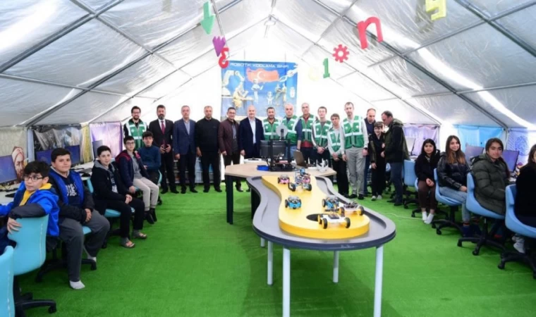 Geçici Eğitim Kampüsü Öğrencilerin Hizmetine Sunuldu