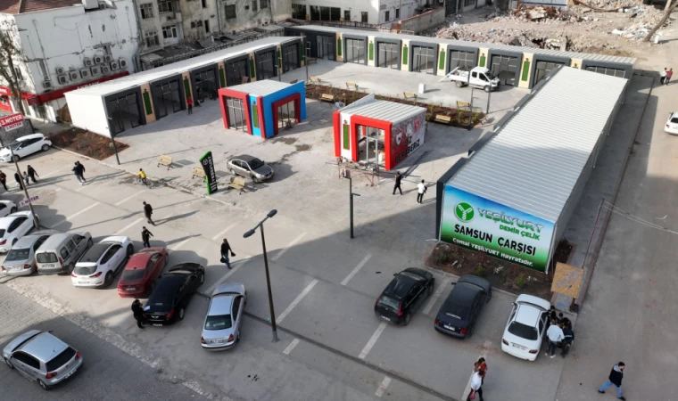 Samsun Çarşısı Hizmete Hazır!