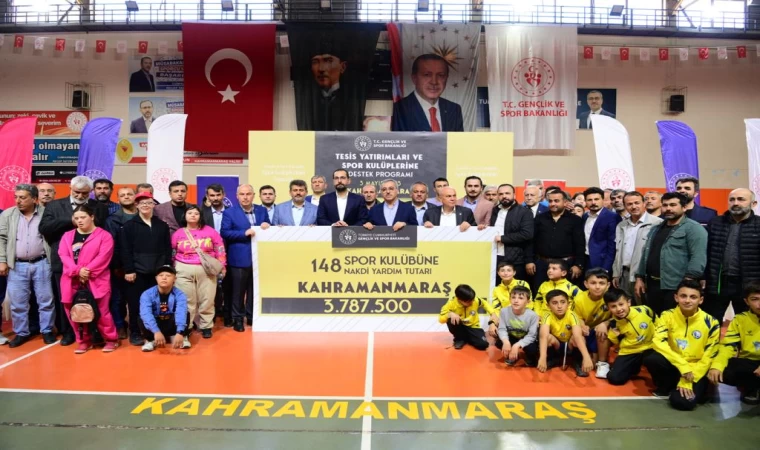 “Amatör Spor Kulüplerimize Desteklerimizi Sürdürüyoruz”