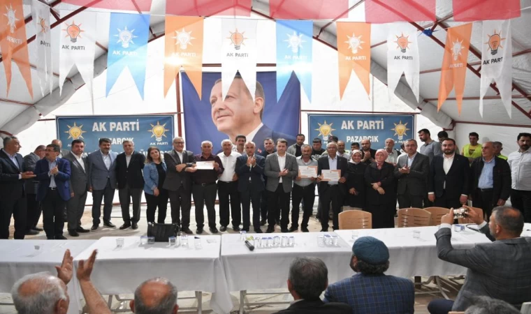 Kirişci ve Güngör, Pazarcık’ta Vatandaşlarla Bir Araya Geldi