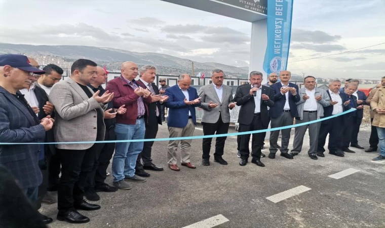 Melikgazi Belediyesi’nden deprem bölgesinde yeni yaşam alanı