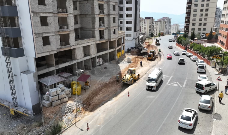 Büyükşehir, Alternatif Yollarda Genişletme Çalışmalarını Sürdürüyor