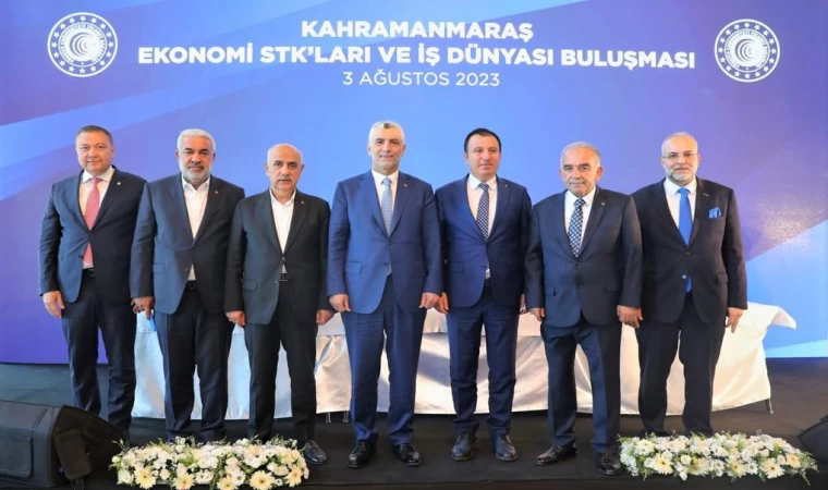 Ticaret Bakanı Bolat, Kahramanmaraş İş Dünyasıyla Buluştu