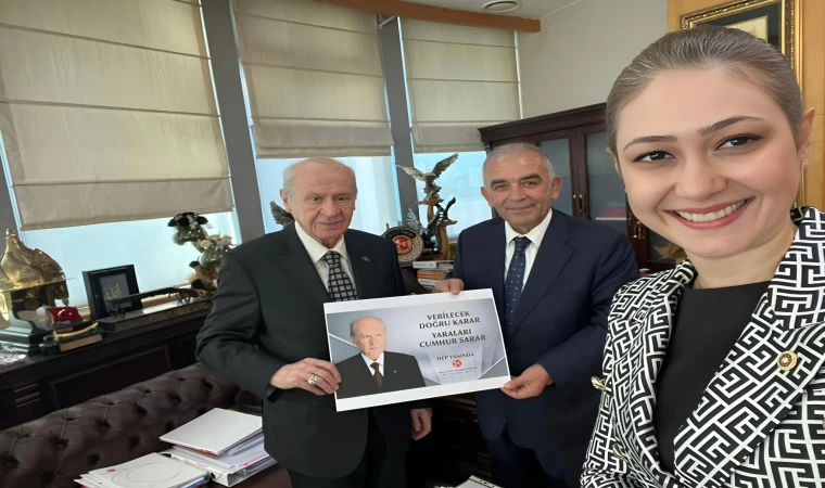 MHP Genel Başkanı Devlet Bahçeli’ye Kahramanmaraş’tan ziyaret