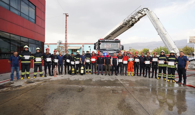 Büyükşehir’in Yeni İtfaiye Erleri Göreve Başladı