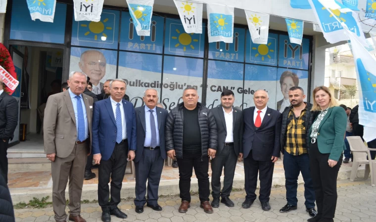 İyi Parti Dulkadiroğlu Seçim Ofisi Açıldı