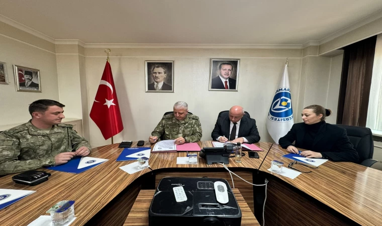 KİÜ VE 2. Zırhlı Tugay Komutanlığı Arasında Protokol İmzalandı