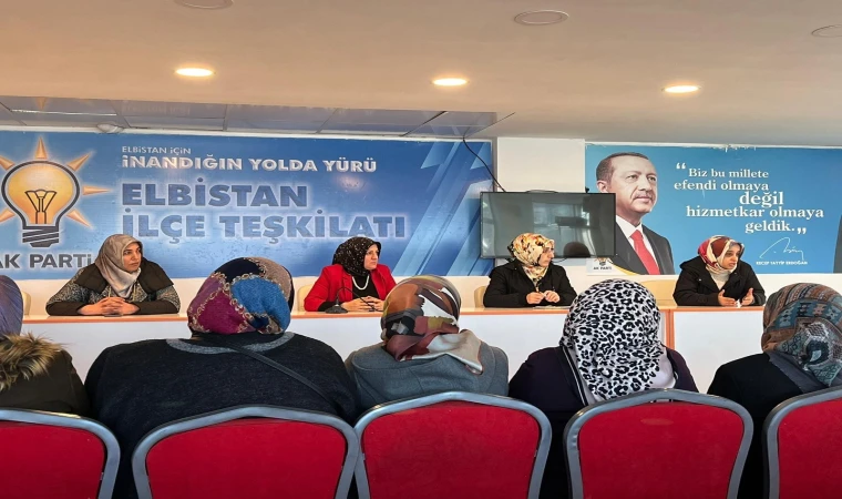 AK Parti Elbistan Kadın Kolları'nda Toplu İstifa