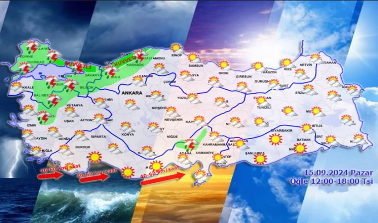 Meteoroloji’den ’Pazar’ havası!