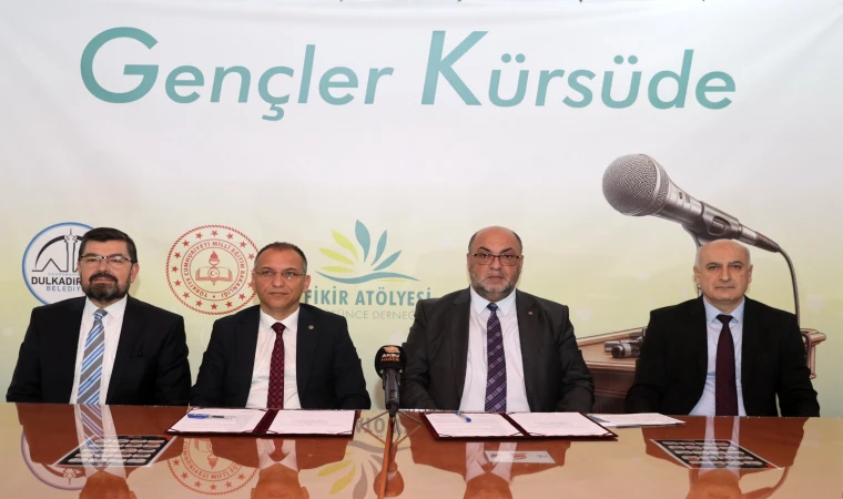 “Gençler Kürsüde” Projesi Protokolü İmzalandı