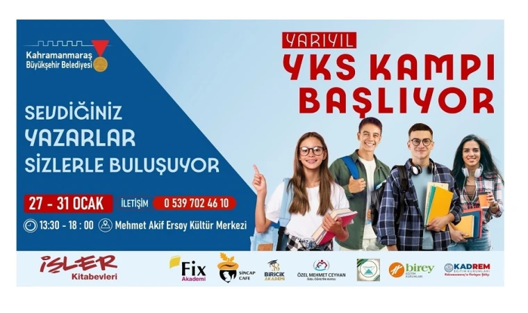 Büyükşehir’in YKS Kampı Gençleri Bekliyor!