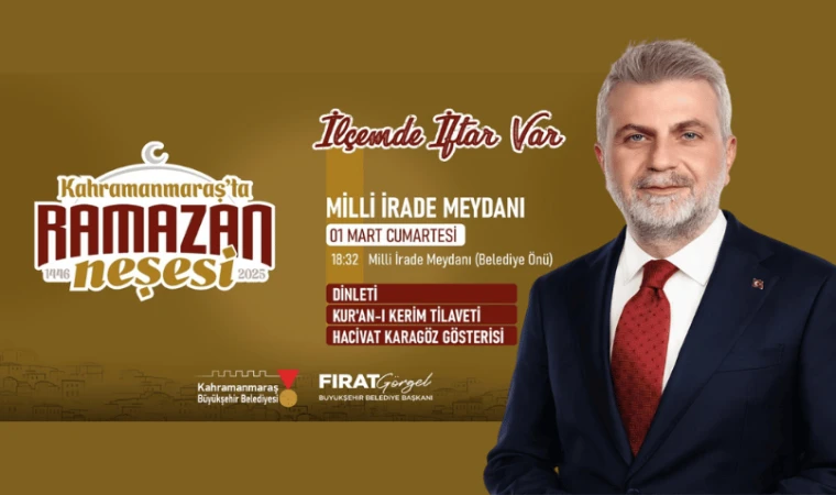 İlk İftarı Milli İrade Meydanı’nda Birlikte Yapalım!