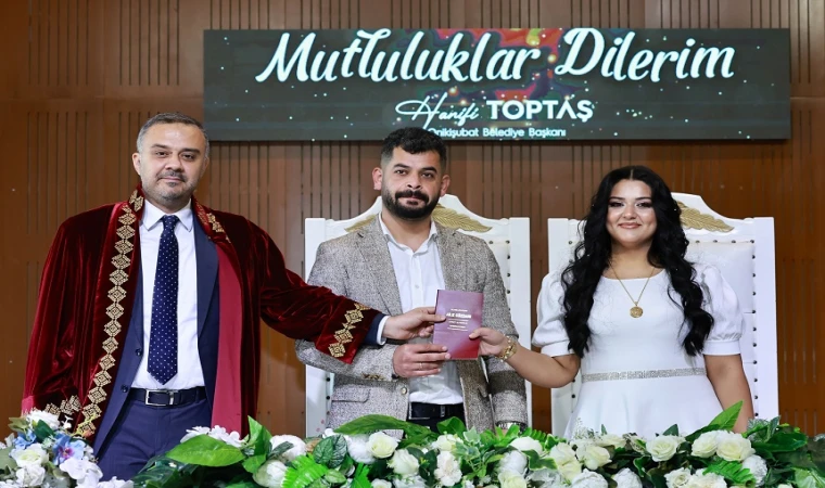 Onikişubat Belediyesi’nden 14 Şubat'ta 25 çifte toplu nikah töreni