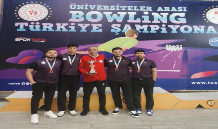 KSÜ Bowling Takımı Türkiye Üçüncüsü Oldu