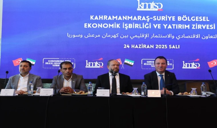 Kahramanmaraş ile Suriye Arasında Ekonomik İşbirliği İçin Tarihi Zirve!