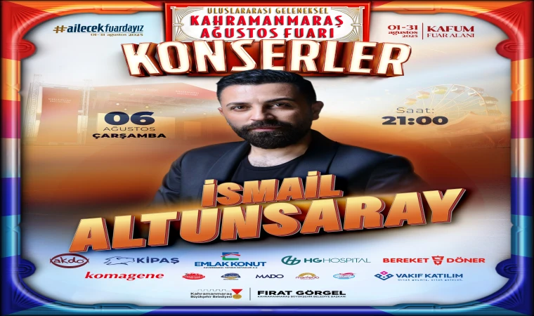 İsmail Altunsaray, Sazıyla ve Sözüyle KAFUM’da Müzik Ziyafeti Yaşatacak