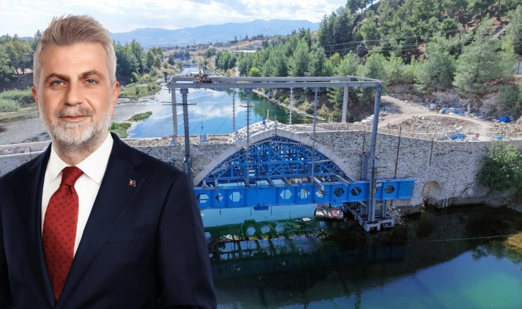 5 Asırlık Ceyhan Köprüsü’nün Restorasyonu Tamamlanıyor