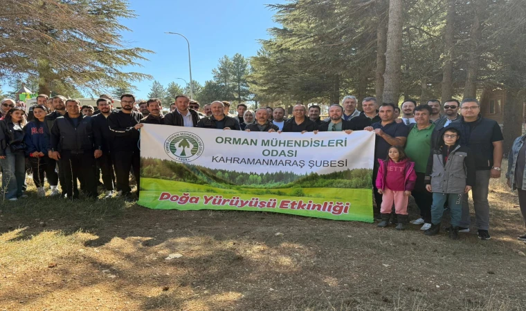 Kahramanmaraş’ta Yalnız Ardıç Orman Parkı’nda Doğa Yürüyüşü