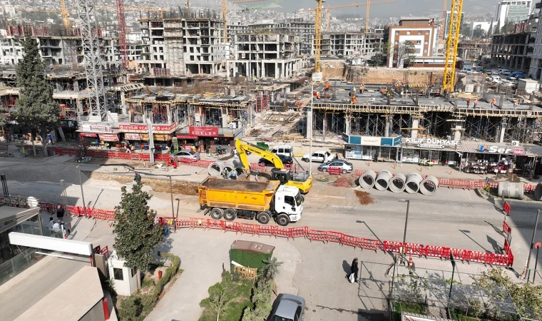 Yeni Konutların Altyapıları da Hızla İnşa Ediliyor