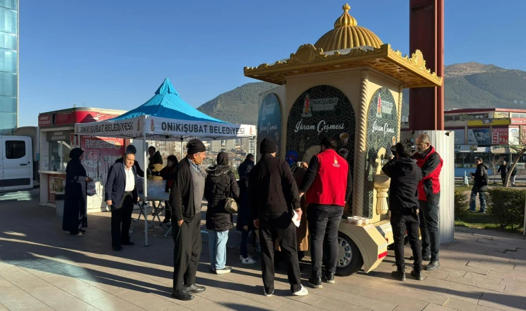 Onikişubat Belediyesi’nden KSÜ Tıp Fakültesi’nde gönülleri ısıtan ikram