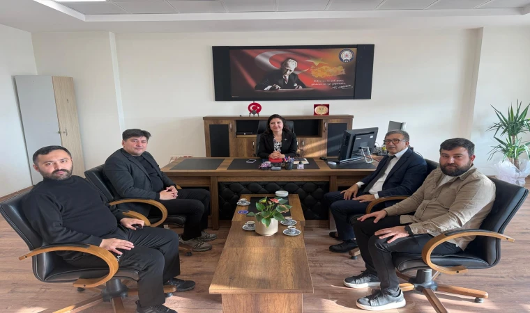 Uluslararası Gazeteciler İnternet Yayıncıları ve Yazarlar Derneği’nden Havva Dikencik’e Ziyaret