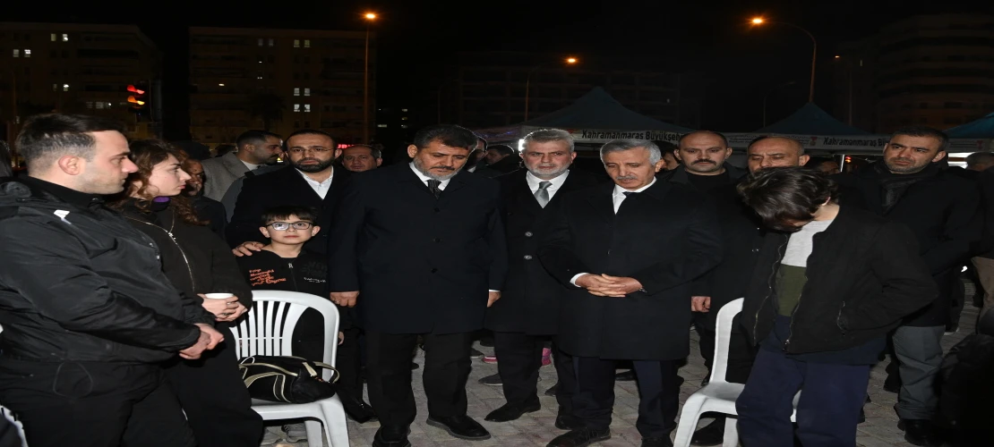 Asrın Felaketinin Yıl Dönümünde Kahramanmaraş Tek Yürek Oldu