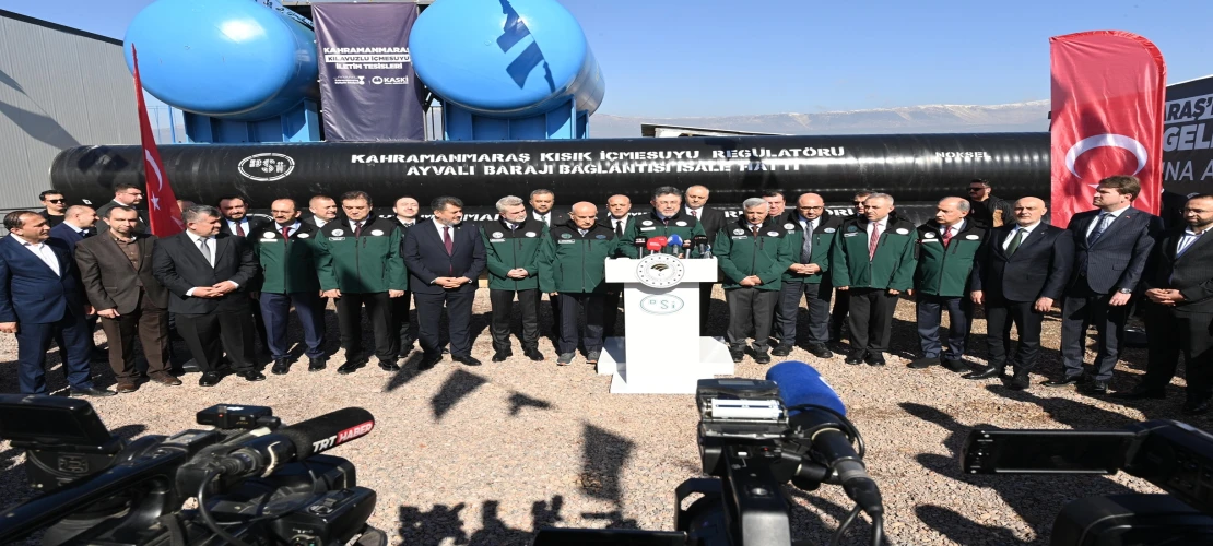 Bakan Yumaklı: “Kısık Projesiyle Kahramanmaraş’ın İçmesuyunu Güvence Altına Alıyoruz”