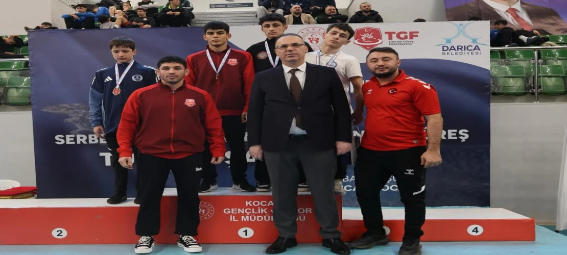 Büyükşehir’in Pehlivanları, Türkiye Güreş Şampiyonası’nda Kürsüde