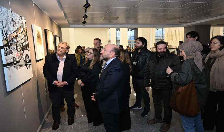 “Dört On Yedi- II” Karma Sergi Sanatseverlerin Yoğun İlgisi ile Açıldı