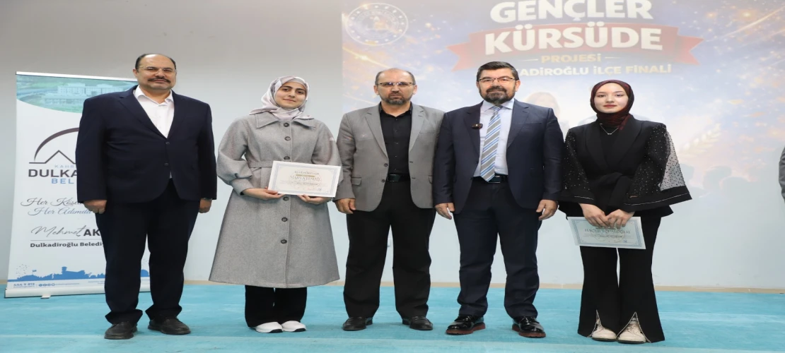 Gençler Kürsüde Dulkadiroğlu İlçe Finali Büyük Heyecana Sahne Oldu